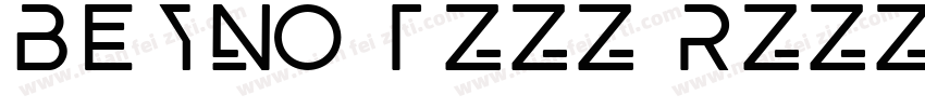 BEYNO Test Regular字体转换